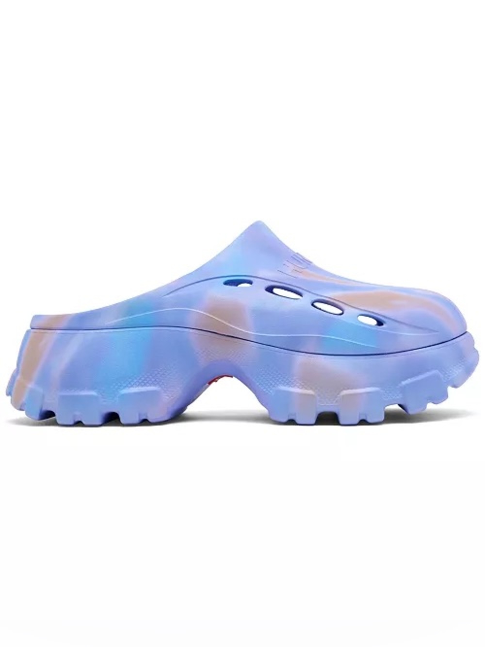 Hunter Purple Tie-Dye EVA Clog Mules - Picture 2 of 9